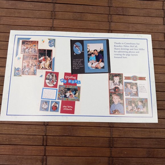 4 Creative Memories Cosmos Reversible Die Cut Photo Frames 2005 - Picture 3 of 7